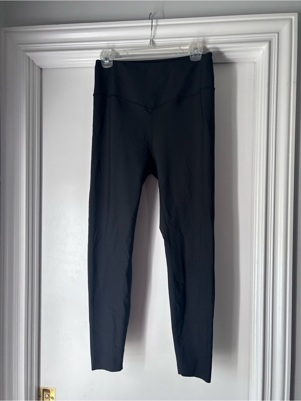 Victoria's Secret Black High-Rise Sport Leggings with VS Logo